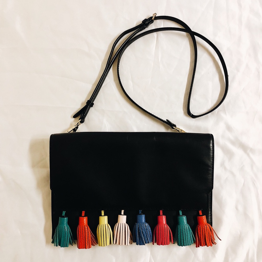 Rebecca Minkoff Leather Tassel Purse